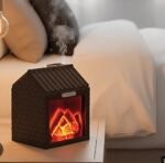 Cozy Cabin House mini Humidifier & Simulated Flame Diffuser - Image 2