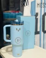 Messi x Stanley Quencher ProTour Flip Straw Tumbler (40 OZ) – Limited Edition Striker Blue - Image 3