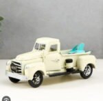 Handmade Retro Iron Vintage Pickup Truck Model