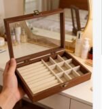 Premium Wooden Jewelry Display Box - Image 2