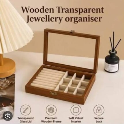 Premium Wooden Jewelry Display Box