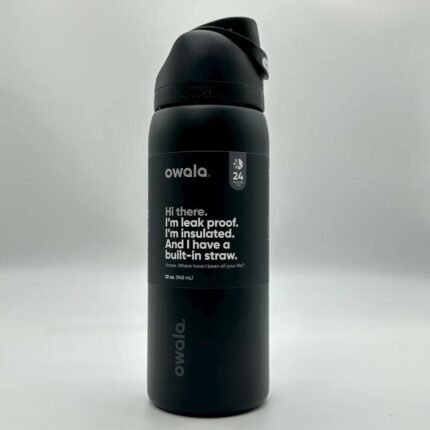 Owala FreeSip 32oz Insulated Stainless Steel Water Bottle – Very, Very Dark