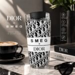 SMEG x Dior Premium Monogram Insulated Wall Mug (240ml) - Image 3